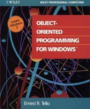 Hardcover Object-Oriented Programming for Windows Book
