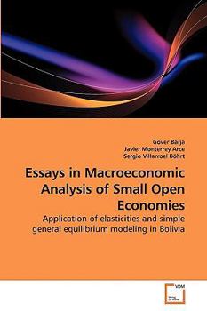 Paperback Essays in Macroeconomic Analysis of Small Open Economies Book
