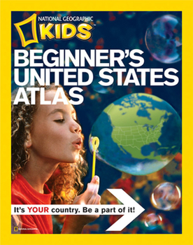 Hardcover National Geographic Beginner's United States Atlas Book