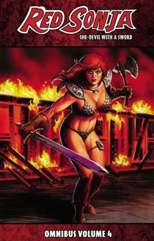 Paperback Red Sonja: She-Devil with a Sword Omnibus Volume 4 Book