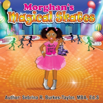 Paperback Morghan's Magical Skates [Large Print] Book