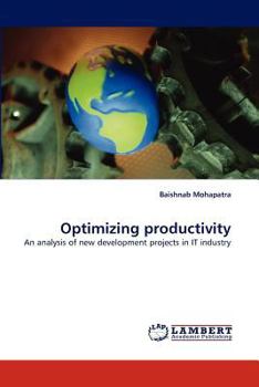 Paperback Optimizing Productivity Book
