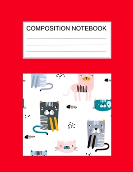 Composition notebook: Ruled (8.5 x 11 in), 110 Pages: Diary Book For Girl, Journal Notebook For Kids, Writing Journal Lined, Cute Pets green (8.5 x 11 in), 110 Pages (cute composition notebook red)