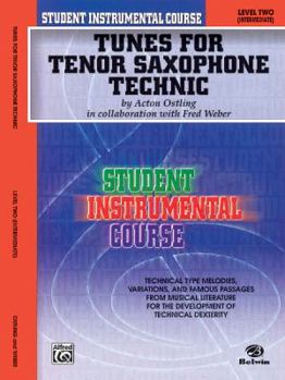 Paperback Student Instrumental Course Tunes for Tenor Saxophone Technic: Level II Book