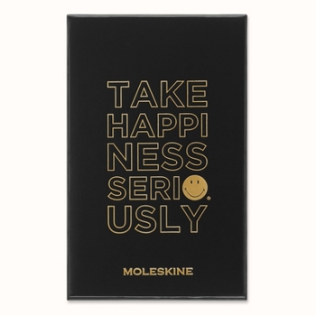 Hardcover Moleskine Limited Edition Notebook Smiley, Extra Small, Plain, Hard Cover (2.5 x 4) Book