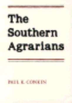 Hardcover The Southern Agrarians Book