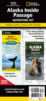 Misc. Alaska Inside Passage Adventure Set: Travel Map & Wildlife Guide [With Naturalist Guide] Book