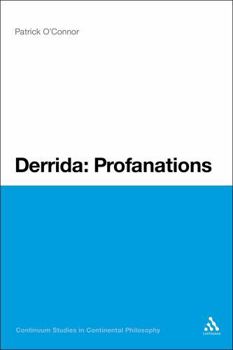 Hardcover Derrida: Profanations Book