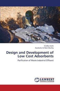 Paperback Design and Development of Low Cost Adsorbents Book