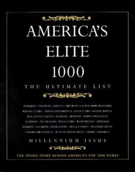 Hardcover America's Elite 1000: The Ultimate List Book