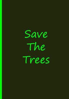 Paperback Save the Trees Book