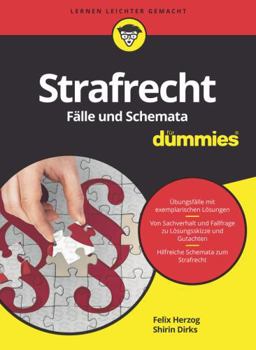 Paperback Strafrecht Fälle und Schemata für Dummies [German] Book