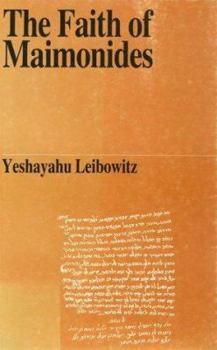 Paperback The Faith of the Maimonides Book