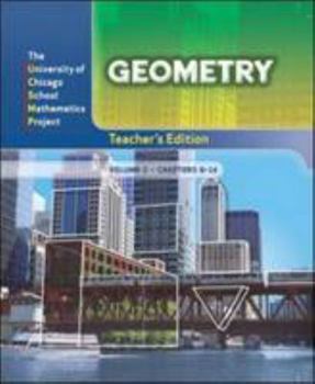Hardcover Geometry: Teacher's Edition Volume 2 (UCSMP PRE TRANSITION MATHEMATICS) Book