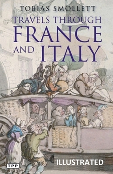 Paperback Travels through France and Italy Illustrated Book