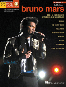 Paperback Bruno Mars: Pro Vocal Men's Edition Volume 58 Book