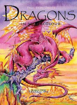 Paperback Painting Dragons in Watercolour Book