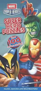 Paperback Marvel Super Heroes Puzzle Book