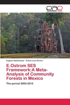 Paperback E.Ostrom SES Framework: A Meta-Analysis of Community Forests in Mexico [Spanish] Book
