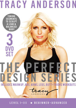 DVD Tracy Anderson: The Perfect Design Series Levels 1-3 Book