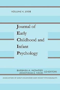 Paperback Journal of Early Childhood and Infant Psychology Vol 4 Book