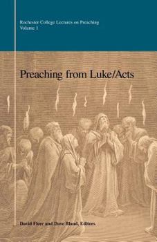 Paperback Preaching from Luke/Acts Book