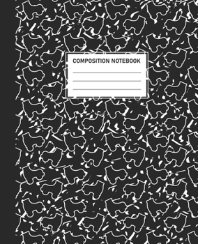 Composition Notebook : Notebook with Lined Pages. Medium Lines with a Margin. College-Ruled ( 110 Pages, 7. 5 X 9. 25)