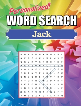 Jack Word Search: Large Print Word Find Puzzles