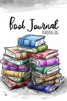 Book journal Reading log: Track all your reading reviews in this compact 6x9 log book notebook. Write your favorite quotes and book summary. Cute design cover. Reading logs are great gift under 10$