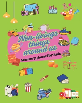 Paperback Non-living things around us memory game for kids Book