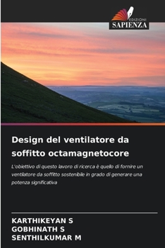 Paperback Design del ventilatore da soffitto octamagnetocore [Italian] Book