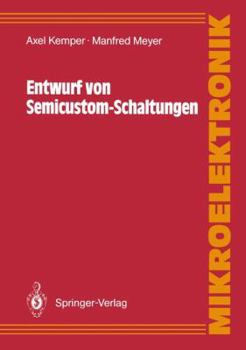 Paperback Entwurf Von Semicustom-Schaltungen [German] Book