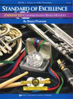 Paperback Standard of Excellence Drums and Mallet Percussion Book 2 Book