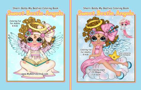 Paperback Sherri Baldy My Besties Coloring Book Sweet Bestie Angels Book