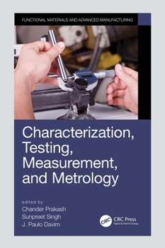 Paperback Characterization, Testing, Measurement, and Metrology Book