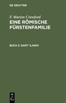 Hardcover Sant' Ilario: In Zwei Theilen [German] Book