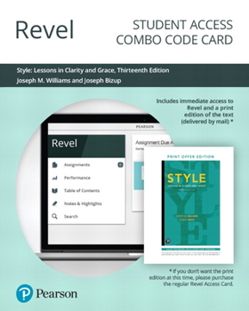 Printed Access Code Revel for Style: Lessons in Clarity and Grace -- Combo Access Card Book