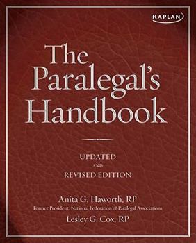 Paperback The Paralegal's Handbook Book