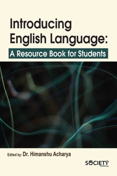 Hardcover Introducing English Language: A Resource Book for Students Book