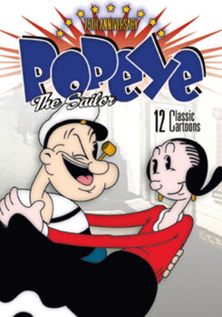 DVD Popeye Cartoons Volume 1 Book