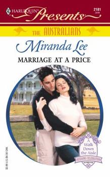 Mass Market Paperback Marriage at a Price: The Australians Book