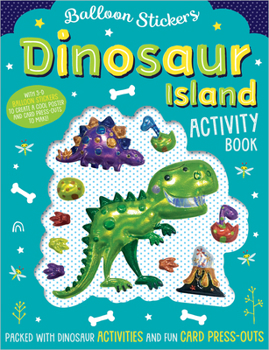 Balloon Stickers Dinosaur Island