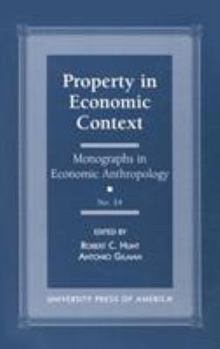 Paperback Property in Economic Context Book