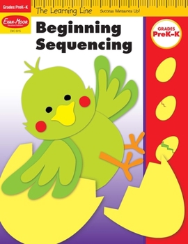 Paperback Learning Line: Beginning Sequencing, Prek - Kindergarten Workbook Book