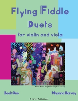 Paperback Flying Fiddle Duets for Violin and Viola, Book One Book