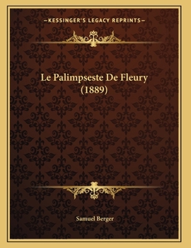 Paperback Le Palimpseste De Fleury (1889) [French] Book