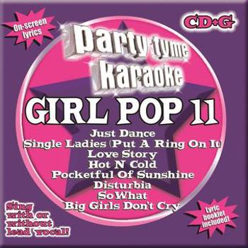 Music - CD Party Tyme Karaoke - Girl Pop 11 (8+8-song CD+G) Book