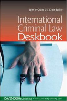 Paperback International Criminal Law Deskbook Book