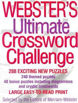 Paperback Webster's Ultimate Crossword Challenge Book