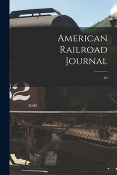 Paperback American Railroad Journal [microform]; 60 Book